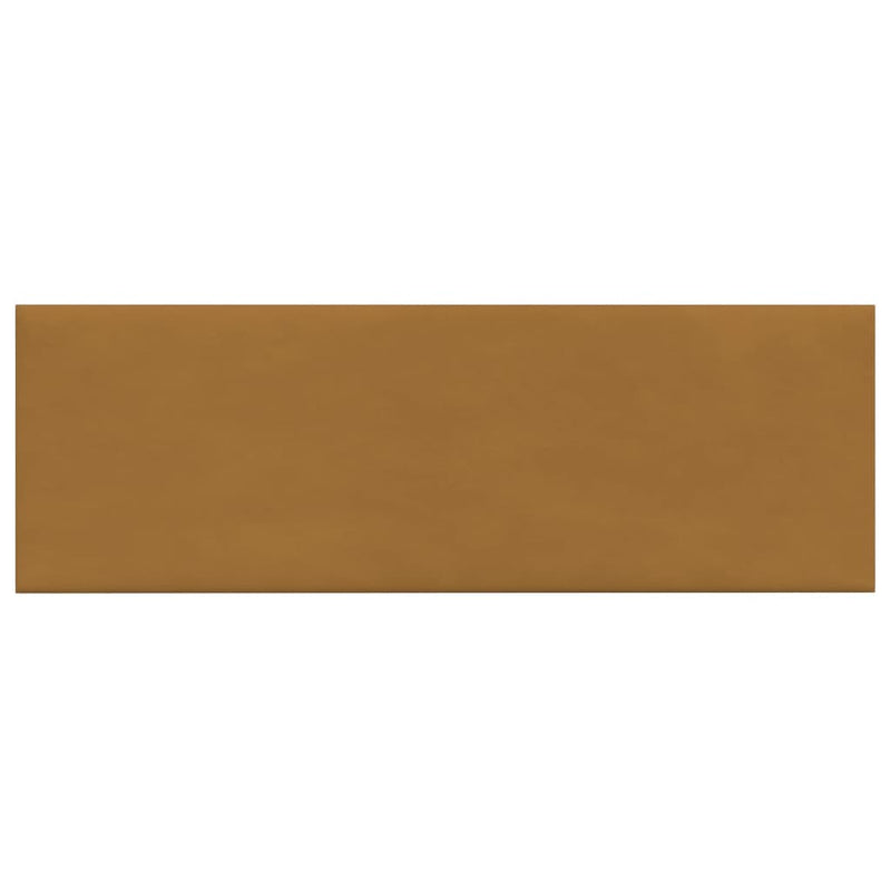 Load image into Gallery viewer, Vidaxl wandpanelen 12 st 3,24 m² 90x30 cm fluweel bruin
