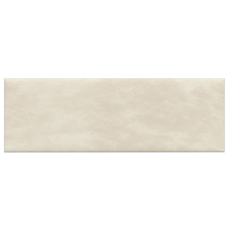 Load image into Gallery viewer, VidaXL Wandpanelen 12 st 3,24 m² 90x30 cm fluweel crèmekleurig
