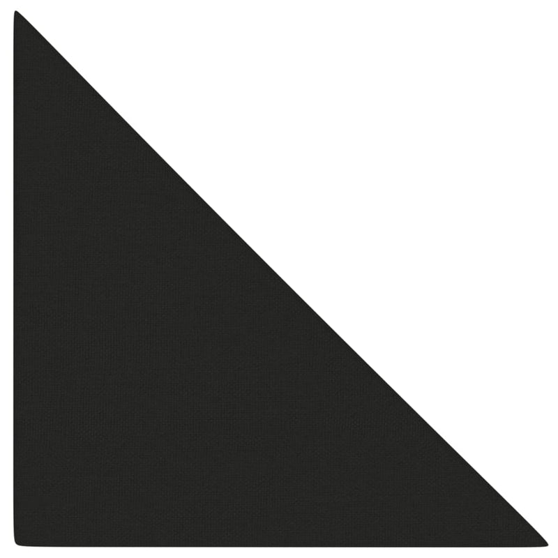 Load image into Gallery viewer, VidaXL Wandpanelen 12 st 0,54 m² 30x30 cm stof zwart
