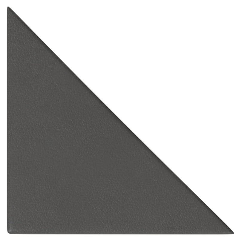 Load image into Gallery viewer, Vidaxl wandpanelen 12 st 0,54 m² 30x30 cm kunstleer grijs
