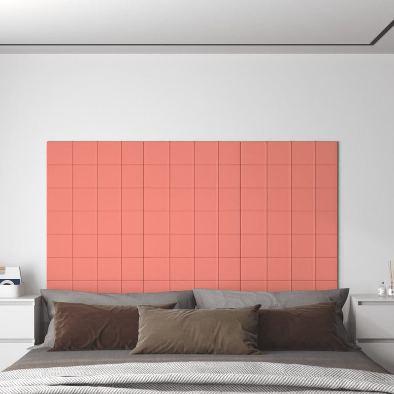 Load image into Gallery viewer, VidaXL Wandpanelen 12 st 1,08 m² 60x15 cm fluweel roze
