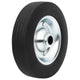 Vidaxl wiel voor stuurwiel ø20x5 cm massief rubber en staal