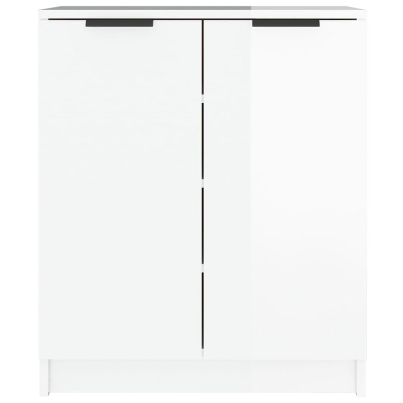 Load image into Gallery viewer, VidaXL Schoenenkast 59x35x70 cm bewerkt hout hoogglans grijs
