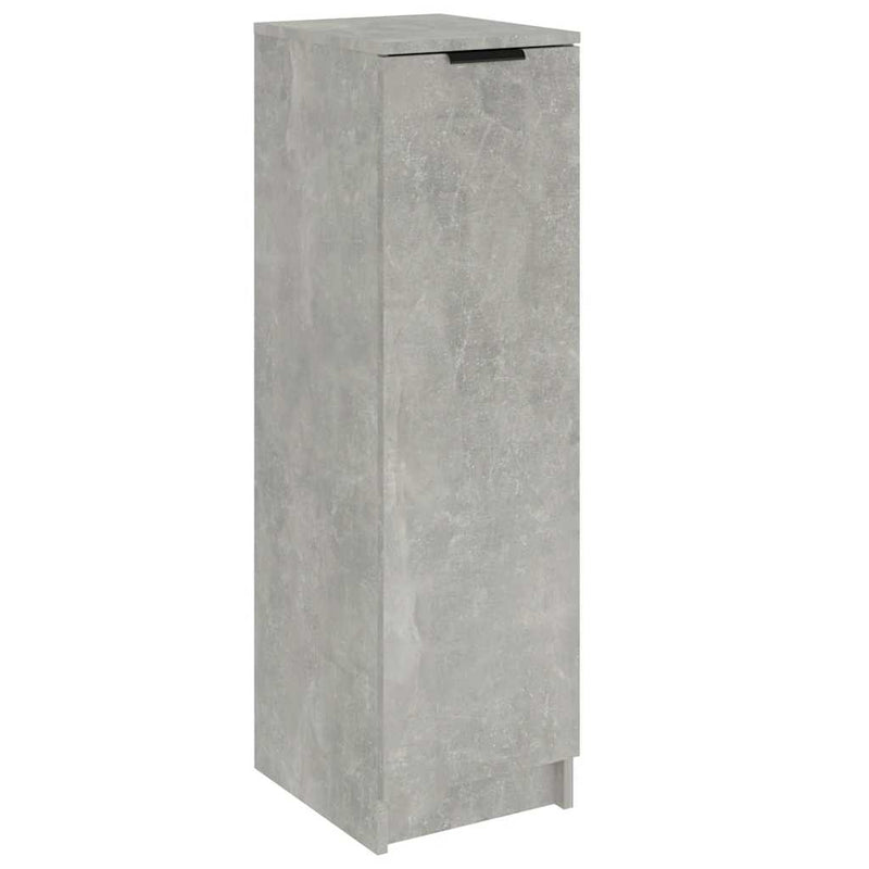 Load image into Gallery viewer, Vidaxl schoenenkast 30x35x100 cm bewerkt hout betongrijs
