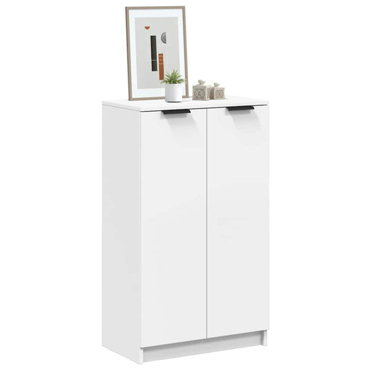 Vidaxl schoenenkast 59x35x100,5 cm bewerkt hout wit