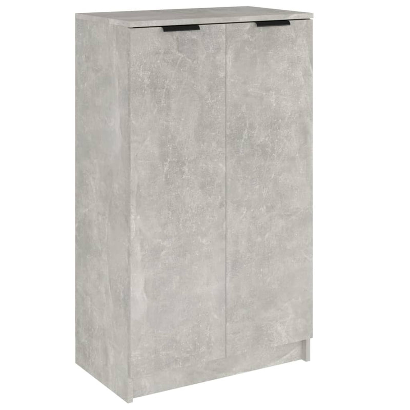 Load image into Gallery viewer, VidaXL Schoenenkast 59x35x100 cm bewerkt hout betongrijs
