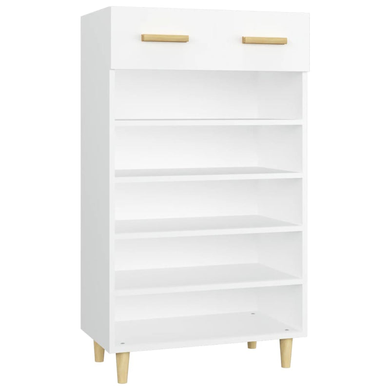 Load image into Gallery viewer, Vidaxl schoenenkast 60x35x105 cm bewerkt hout wit
