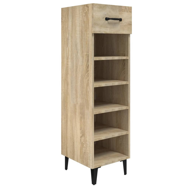 Load image into Gallery viewer, Vidaxl schoenenkast 30x35x105 cm bewerkt hout sonoma eikenkleurig
