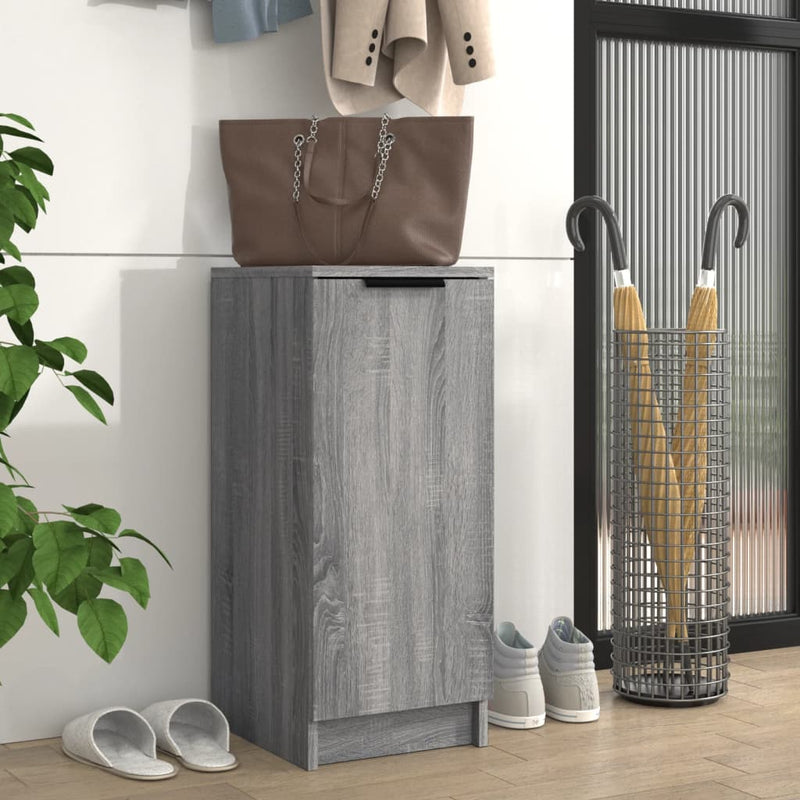 Load image into Gallery viewer, Vidaxl schoenenkast 30x35x70 cm bewerkt hout grijs sonoma eikenkleurig
