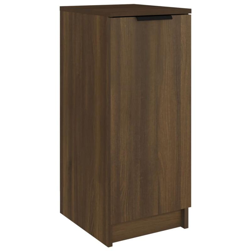 Load image into Gallery viewer, Vidaxl schoenenkast 30x35x70 cm bewerkt hout bruin eikenkleur
