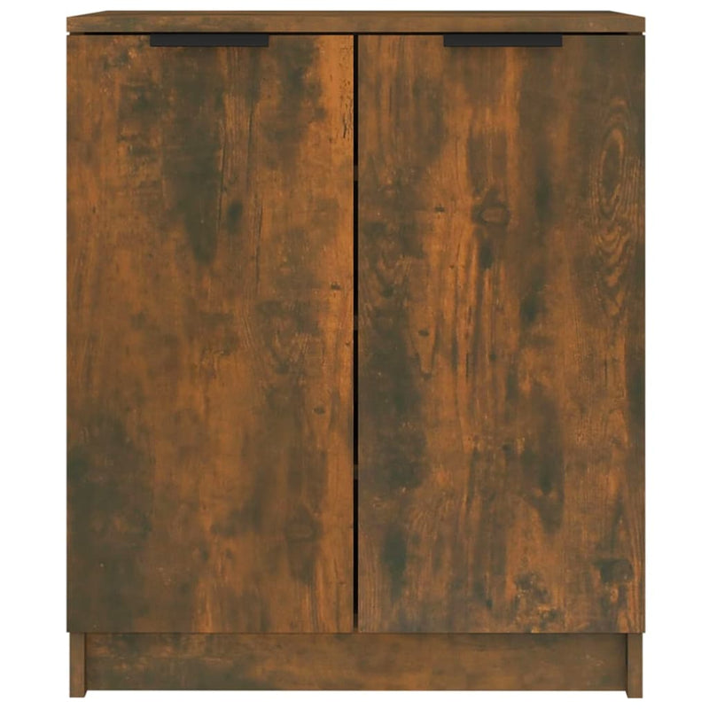 Load image into Gallery viewer, Vidaxl schoenenkast 59x35x70 cm bewerkt hout gerookt eikenkleurig
