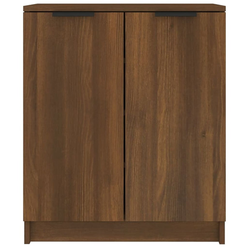 Load image into Gallery viewer, Vidaxl schoenenkast 59x35x70 cm bewerkt hout bruin eikenkleur
