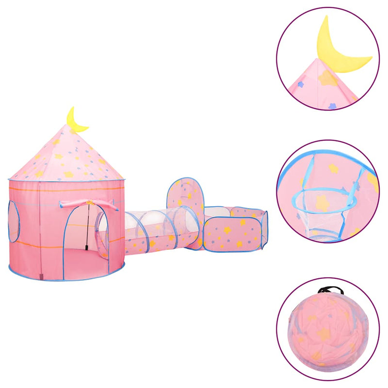 Load image into Gallery viewer, Vidaxl kinderspeeltent 301x120x128 cm roze

