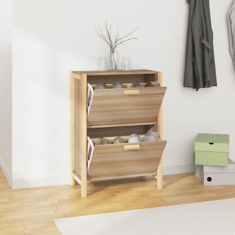 Load image into Gallery viewer, Vidaxl schoenenkast 57,5x33x80 cm bewerkt hout
