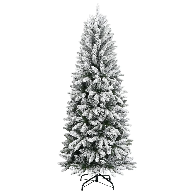Load image into Gallery viewer, Vidaxl kunstkerstboom met sneeuw 180 cm pvc en pe
