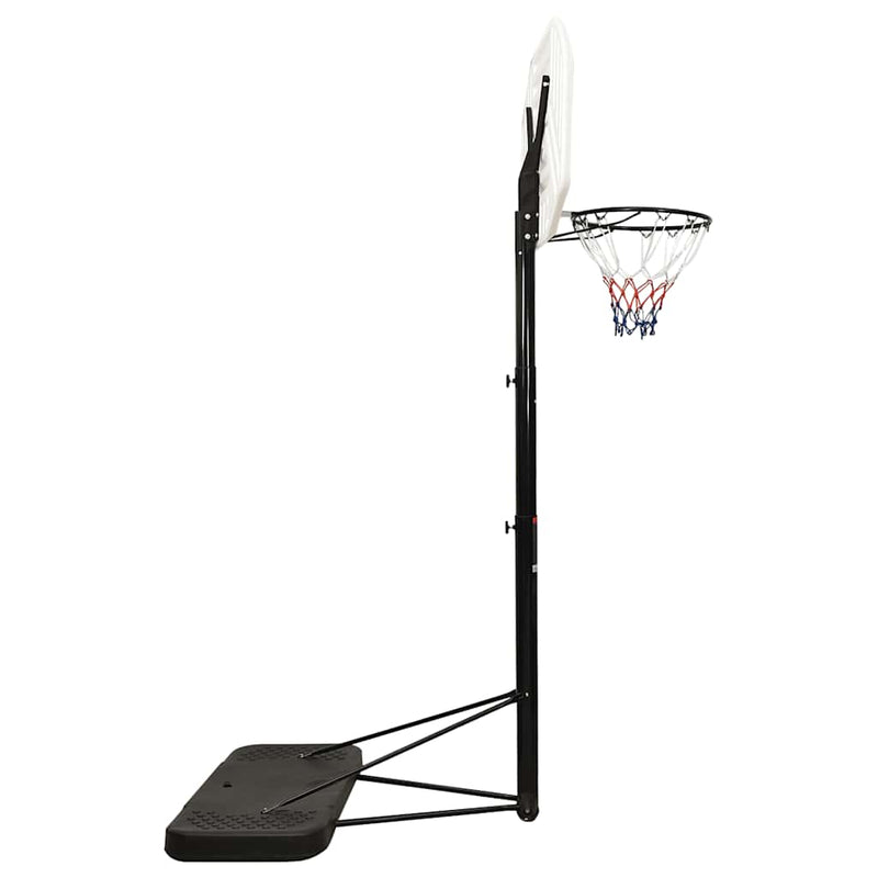 Load image into Gallery viewer, Vidaxl basketbalstandaard 258-363 cm polyetheen wit
