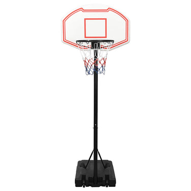 Vidaxl basketbalstandaard 237-307 cm polyetheen wit