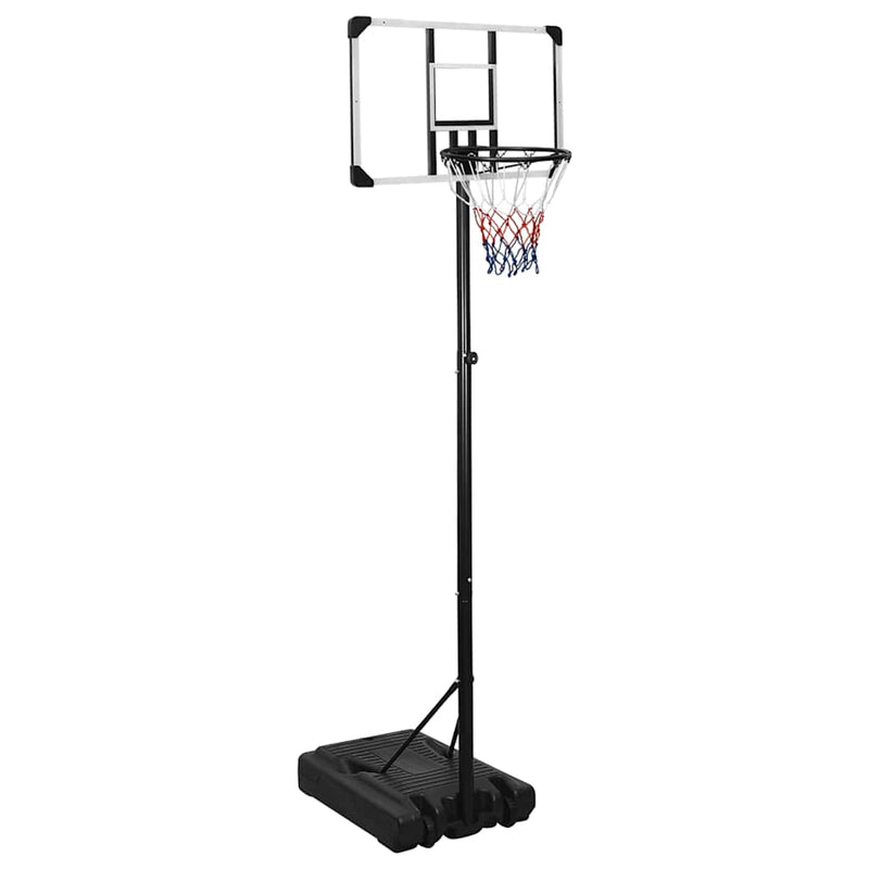 Load image into Gallery viewer, Vidaxl basketbalstandaard 235-305 cm polycarbonaat transparant
