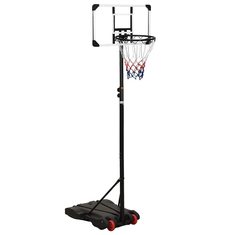 Load image into Gallery viewer, Vidaxl basketbalstandaard 216-250 cm polycarbonaat transparant
