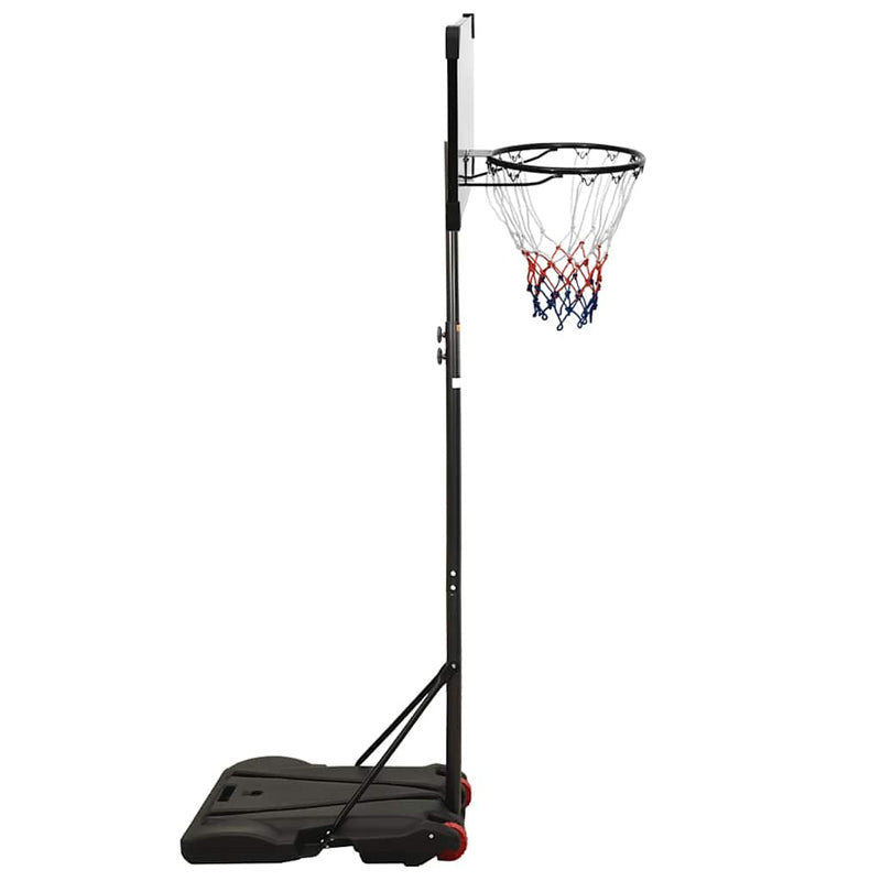 Load image into Gallery viewer, Vidaxl basketbalstandaard 216-250 cm polycarbonaat transparant
