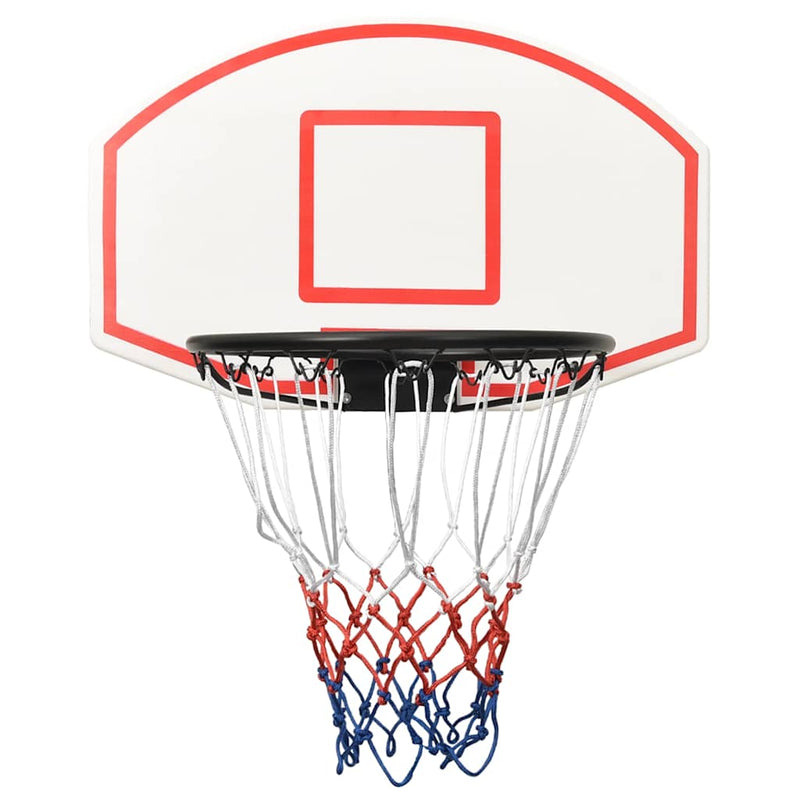 Load image into Gallery viewer, Vidaxl basketbalbord 71x45x2 cm polyetheen wit
