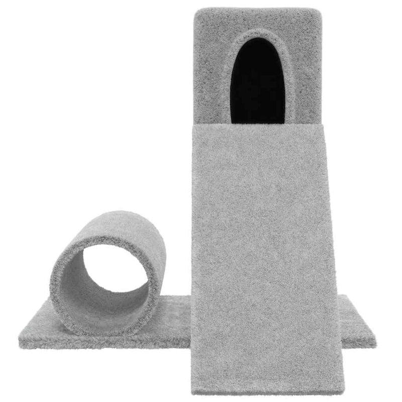Load image into Gallery viewer, Vidaxl kattenmeubel met sisal krabpalen 59 cm lichtgrijs
