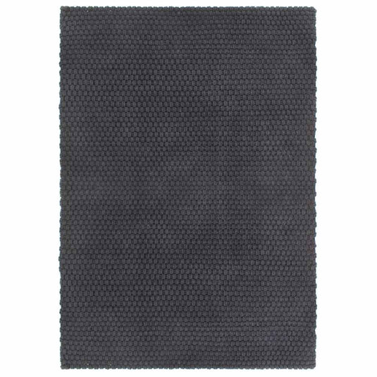 Vidaxl vloerkleed rechthoekig 160x230 cm jute antracietkleurig