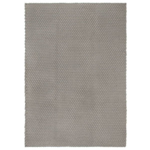 Vidaxl vloerkleed rechthoekig 120x180 cm katoen grijs