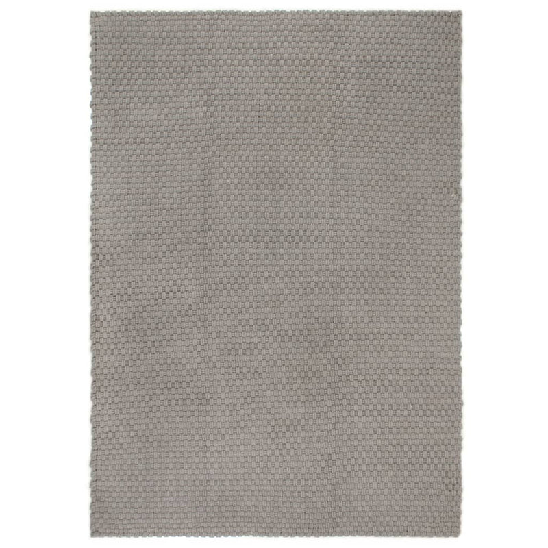 Load image into Gallery viewer, Vidaxl vloerkleed rechthoekig 180x250 cm katoen grijs
