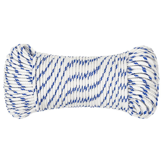 Vidaxl boot touw 4 mm 250 m polypropyleen wit