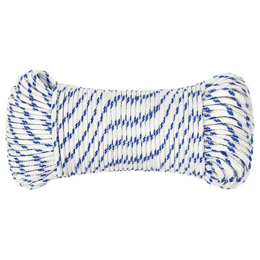 Vidaxl boot touw 5 mm 250 m polypropyleen wit