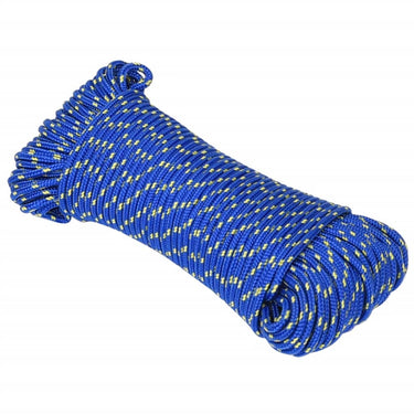 Vidaxl boottouw 5 mm 25 m polypropyleen blauw