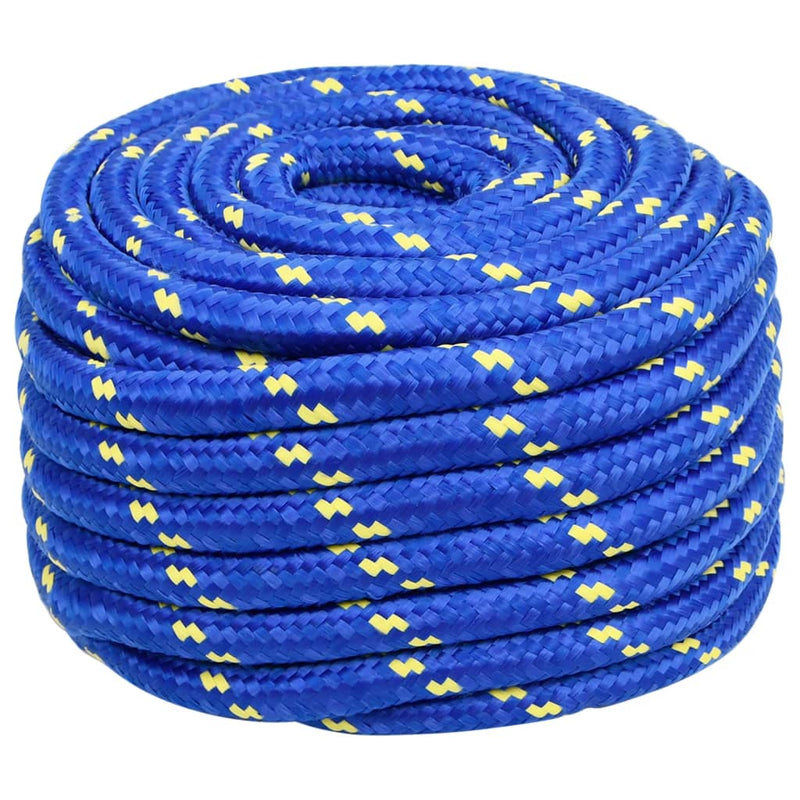 Load image into Gallery viewer, Vidaxl boottouw 20 mm 50 m polypropeen blauw

