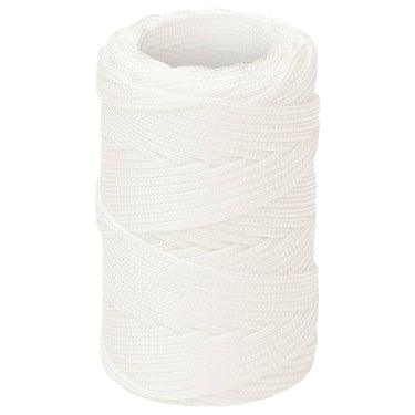 Vidaxl boottouw 2 mm 100 m polypropyleen volwit