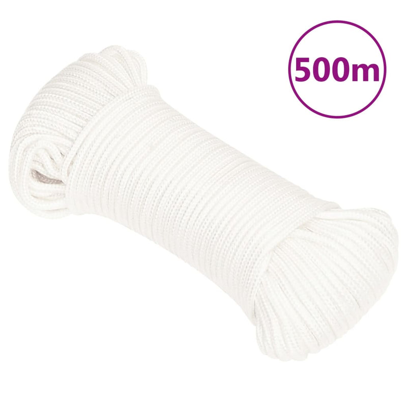 ギャラリービューアに画像をロードする, Vidaxl boottouw 4 mm 500 m polypropyleen volwit
