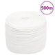 Vidaxl boottouw 6 mm 500 m polypropyleen volwit