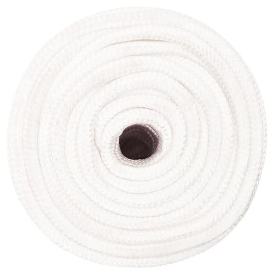 Vidaxl boottouw 14 mm 50 m polypropyleen volwit