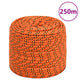 Vidaxl boottouw 6 mm 250 m polypropyleen oranje