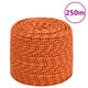 Vidaxl boottouw 6 mm 250 m polypropyleen oranje