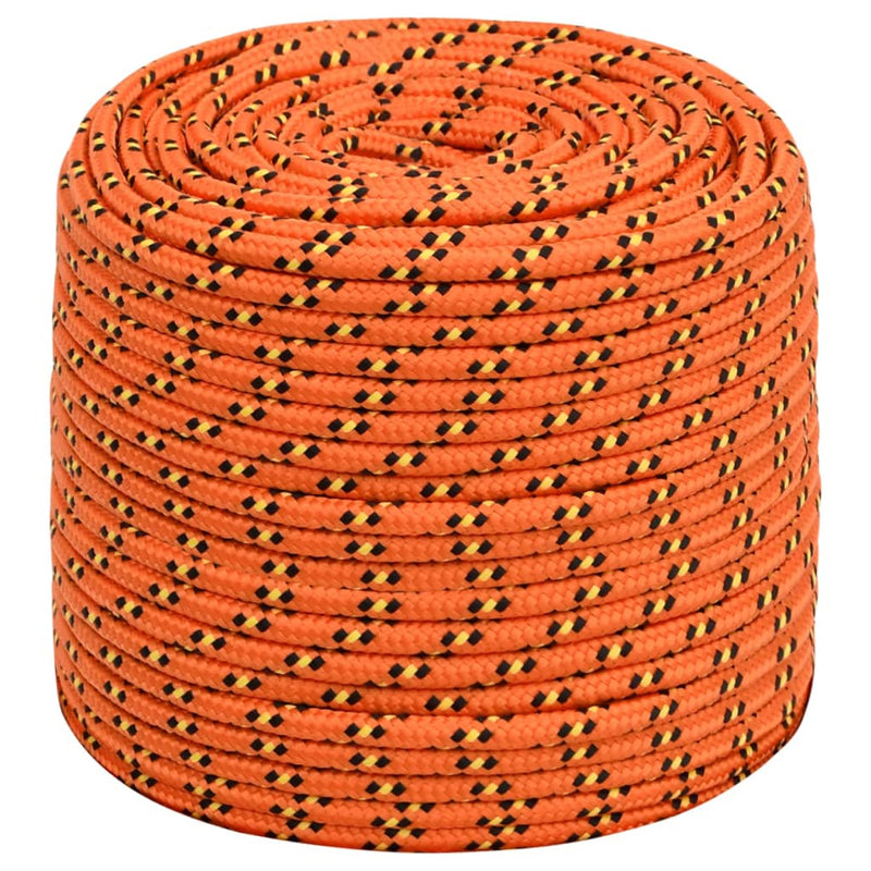 Load image into Gallery viewer, Vidaxl boottouw 6 mm 250 m polypropyleen oranje
