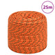 Vidaxl boottouw 8 mm 25 m polypropyleen oranje