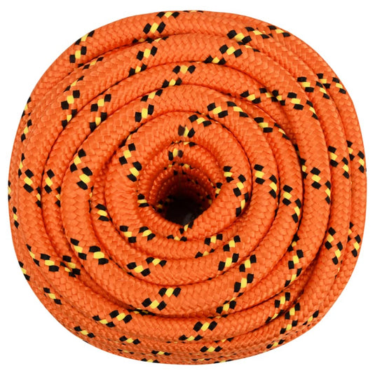 Vidaxl boot touw 20 mm 100 m polypropyleen oranje