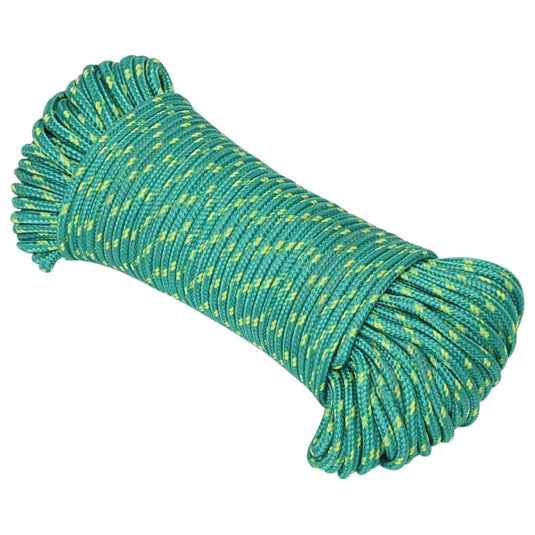 Vidaxl boottouw 5 mm 100 m polypropyleen groen