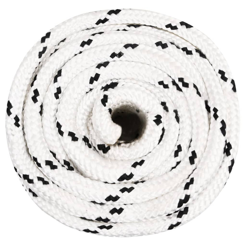 Load image into Gallery viewer, Vidaxl werktouw 20 mm 25 m polyester wit
