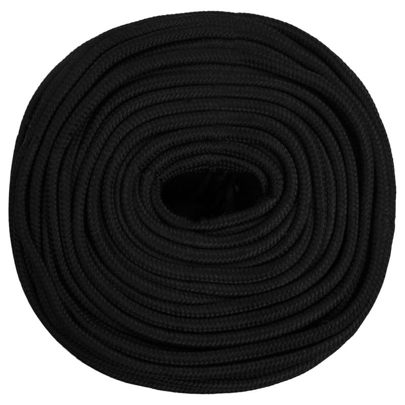 Load image into Gallery viewer, Vidaxl werktouw 8 mm 500 m polyester zwart
