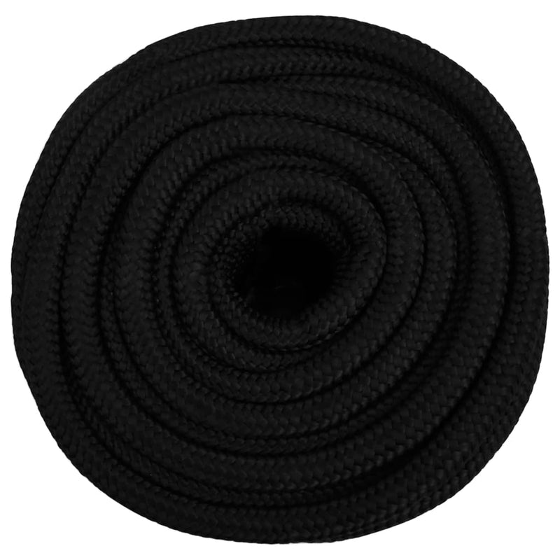 Load image into Gallery viewer, Vidaxl werktouw 18 mm 25 m polyester zwart
