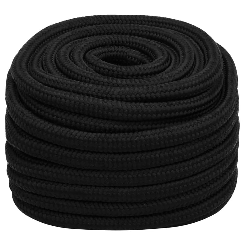 Load image into Gallery viewer, Vidaxl werktouw 20 mm 100 m polyester zwart
