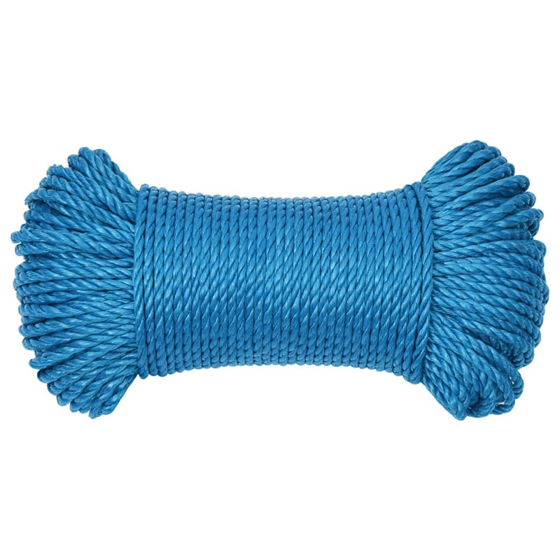 Load image into Gallery viewer, Vidaxl werktouw 3 mm 250 m polypropeen blauw
