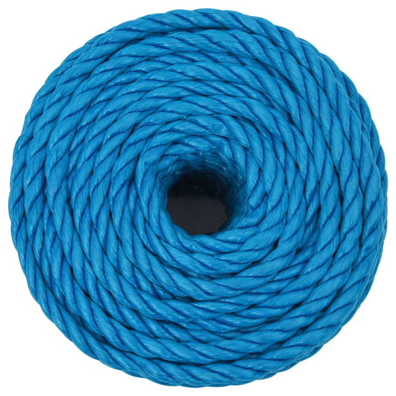 Load image into Gallery viewer, Vidaxl werktouw 24 mm 25 m polypropeen blauw
