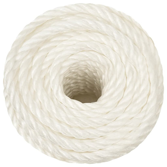 Vidaxl werktouw 12 mm 250 m polypropeen wit